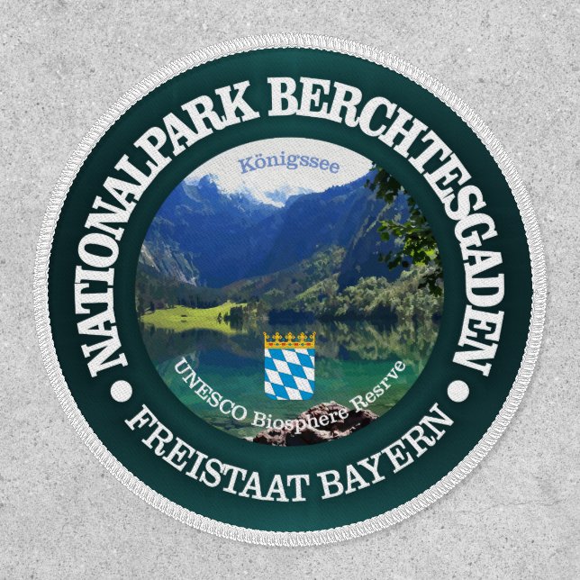 Berchtesgaden National Park  Patch (Front)