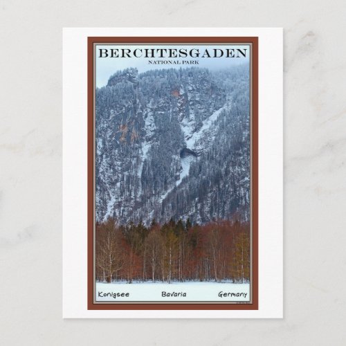 Berchtesgaden National Park _ Winter Postcard