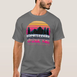 Berchtesgaden National Park with GPS Location 80s T-Shirt