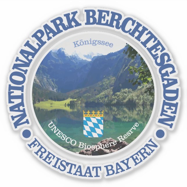 Berchtesgaden NP Sticker (Front)