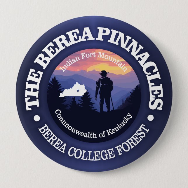 Berea Pinnacles (rd2) Button (Front)