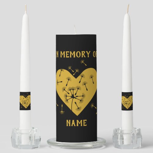 bereavement And Loss Card Unity Candle Set