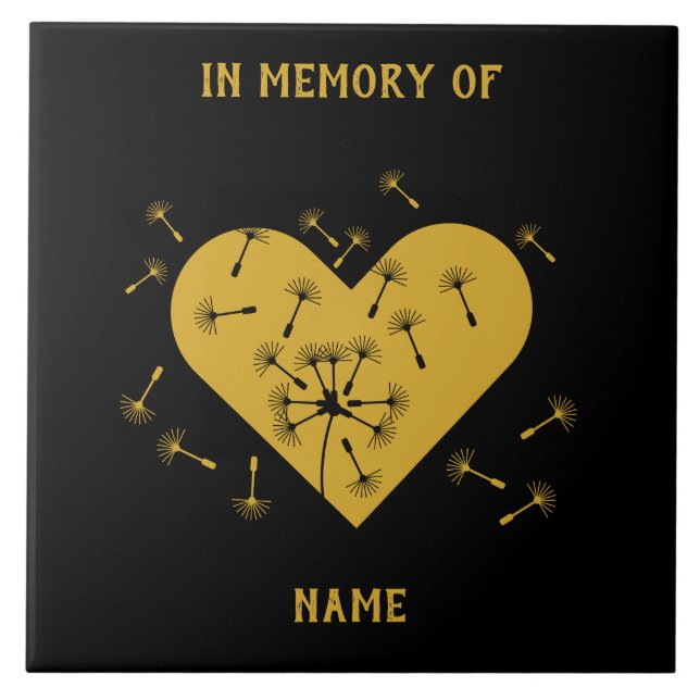 bereavement And Loss Ceramic Tile (Front)