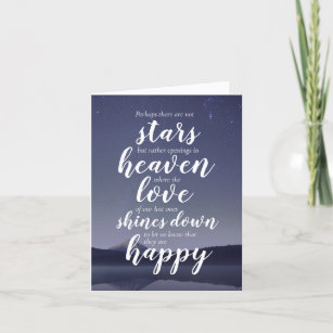 Bereavement Quote Photo Funeral Memorial Thank You Card