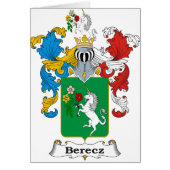 Berecz Family Hungarian Coat of Arms (Front)