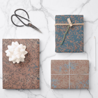 Bereenmuster, Mocha mousse Farbe Wrapping Paper Sheets