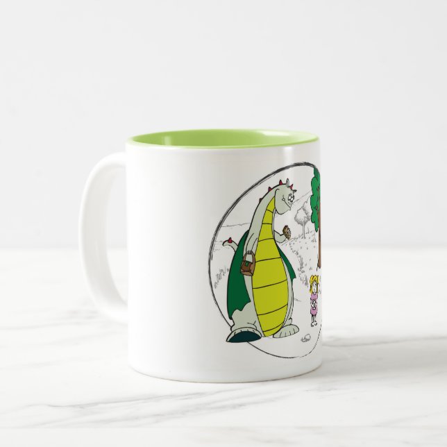 Berense / Merienda Two-Tone Coffee Mug (Front Left)