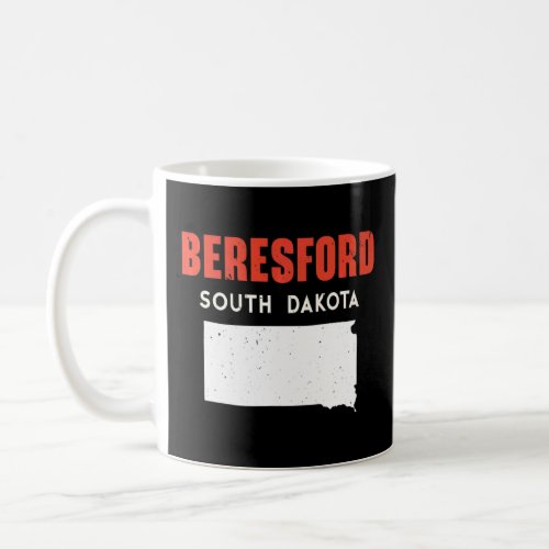 Beresford South Dakota USA State America Travel So Coffee Mug
