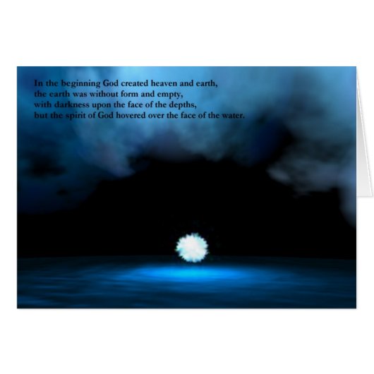 Bereshit - In The Beginning Cards (Front Horizontal)