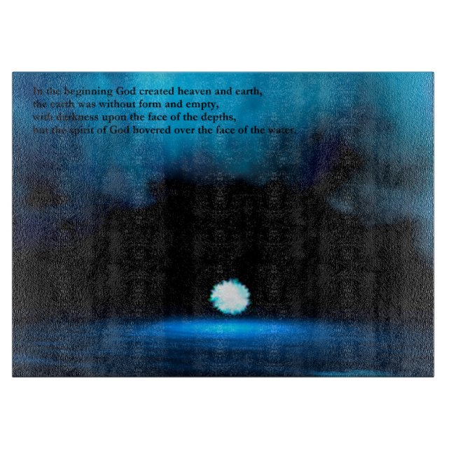 Bereshit - In The Beginning Cutting Board (Front)