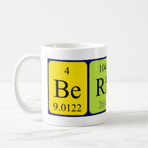 Berfin periodic table name mug