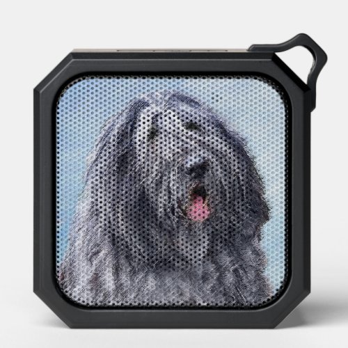 Bergamasco Sheepdog Painting _ Cute Original Dog A Bluetooth Speaker