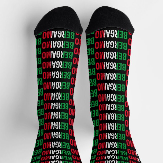 Bergamo Italy Socks (Top)