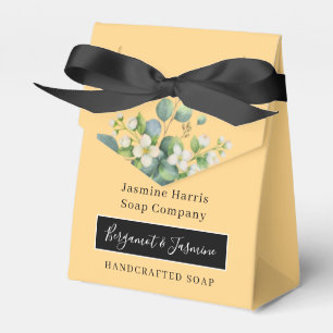 Bergamot and Jasmine Handmade Soap Favor Box