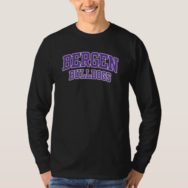 Bergen Community College Bulldogs 01 T-Shirt (Front)
