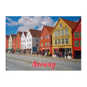 Bergen, Norway Acrylic Print