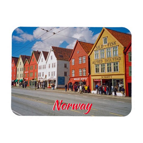 Bergen Norway Magnet