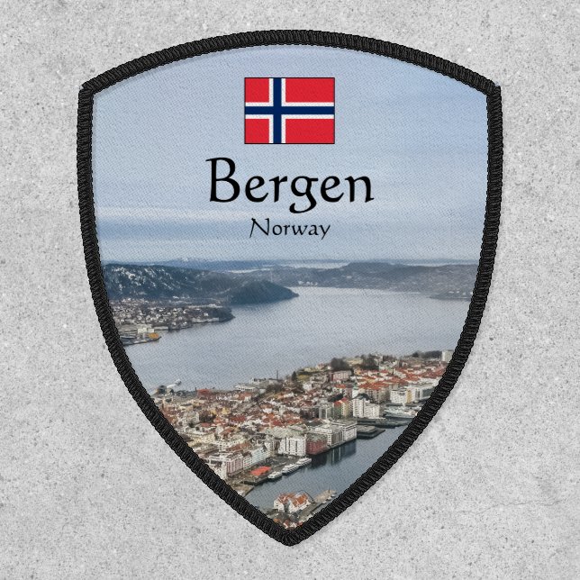 Bergen Norway Patch (Front)