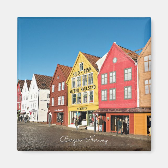 Bergen, Norway stores and shops, Magnet (Front)