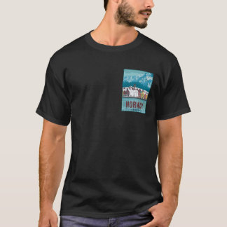 Bergen Norway Travel Poster T-Shirt