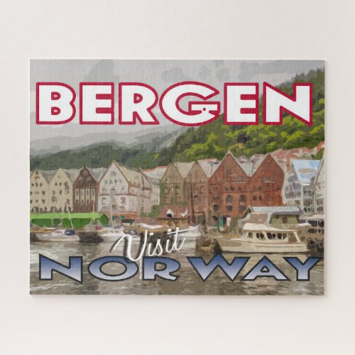 Bergen Visit Norway Puzzle