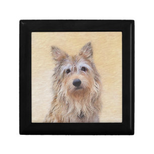 Berger Picard Painting - Cute Original Dog Art Gift Box