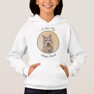Berger Picard Painting - Cute Original Dog Art Hoodie