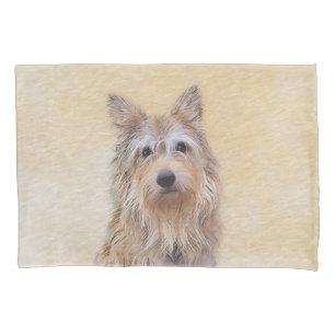 Berger Picard Painting - Cute Original Dog Art Pillow Case
