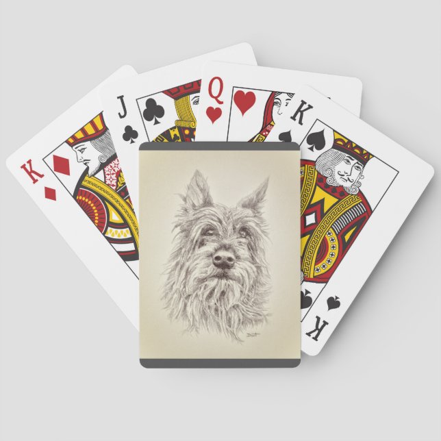 Berger Picard playing cards (Back)