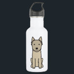 Berger Picard Water Bottle<br><div class="desc">Berger Picard. Design by DogBreedCartoon</div>