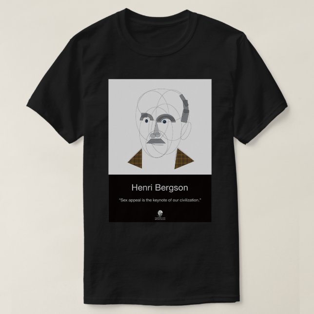 BERGSON HENRI T-Shirt (Design Front)