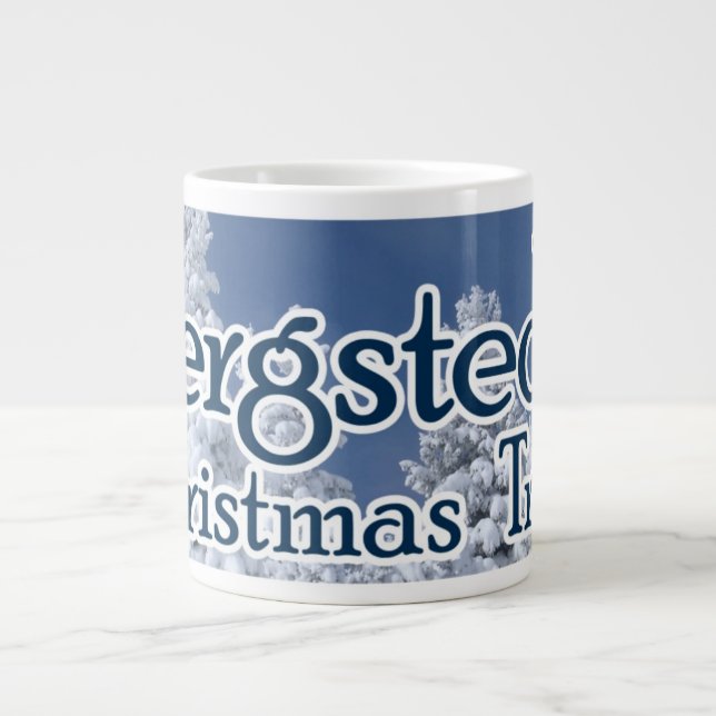 Bergstedt's Christmas Trees Mug (Front)