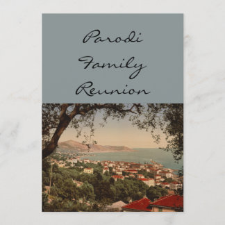 Berigo, Sanremo, Liguria, Italy Invitation