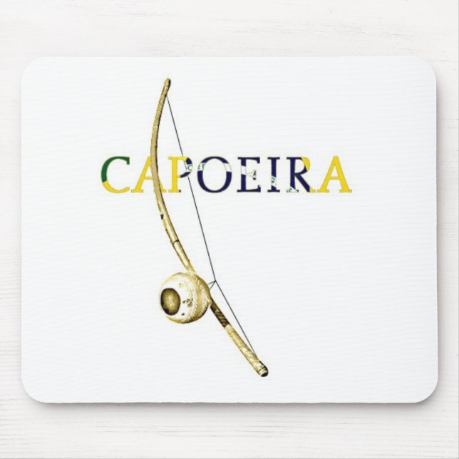Berimbau Capoeira Mouse Pad (Front)