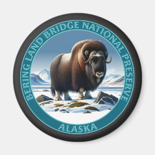 Bering Land Bridge National Preserve Alaska Magnet