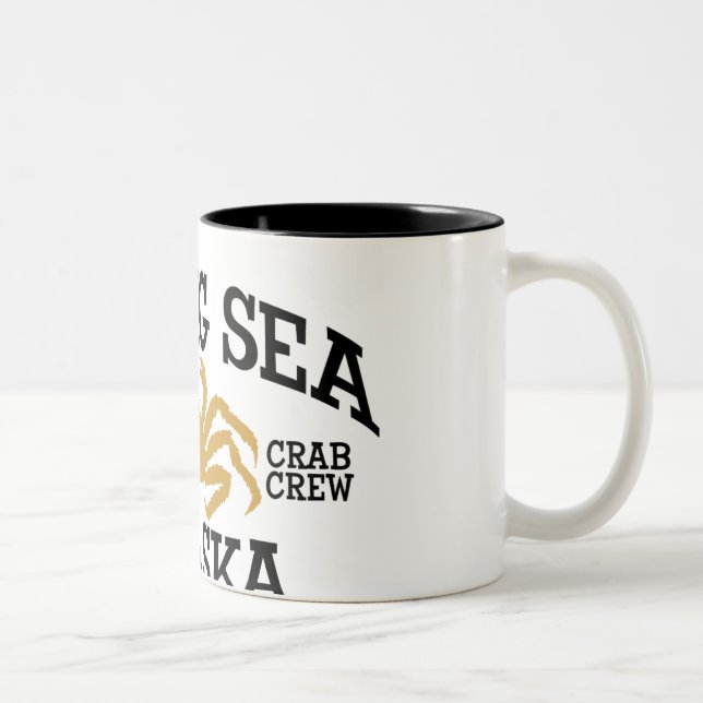 BERING SEA ALASKA Two-Tone COFFEE MUG (Right)