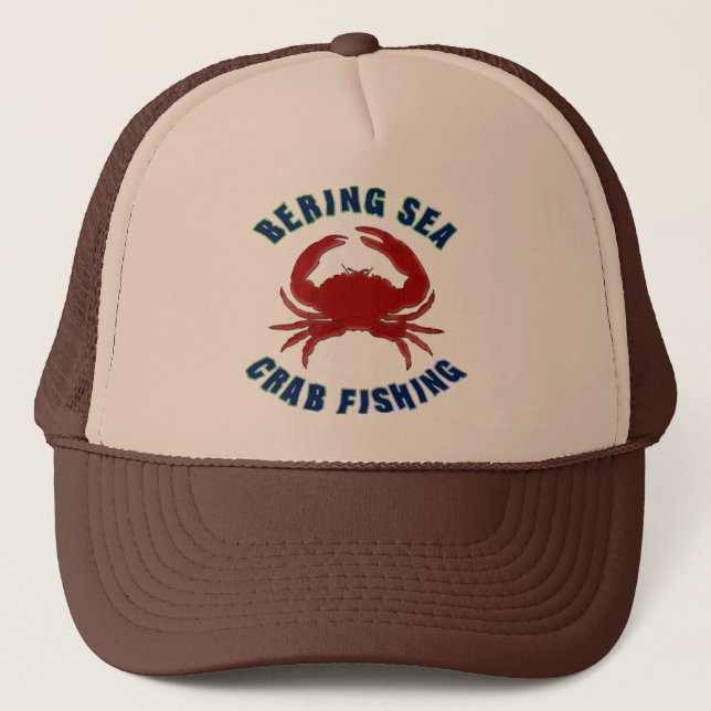 Bering Sea Crab Fishing Trucker Hat (Front)