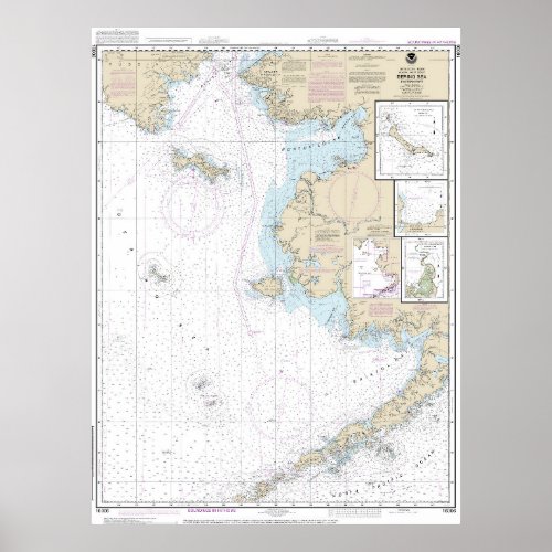 Bering Sea Eastern Part Alaska Nautical Chart