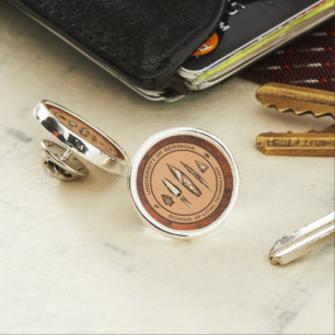 Beringia School of Lithic Technology Lapel Pin