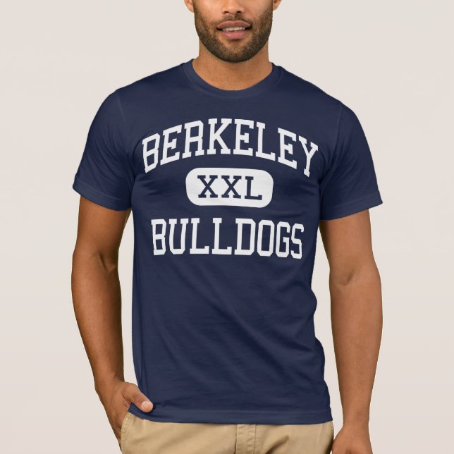 Berkeley Bulldogs Middle Berkeley Missouri T-Shirt (Front)