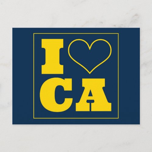 Berkeley CA Tailgate Invitation Postcard