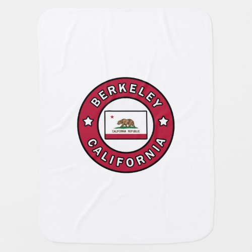 Berkeley California Baby Blanket