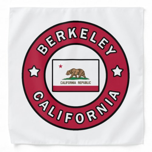 Berkeley California Bandana