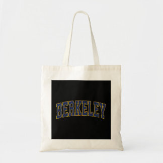 Berkeley California CA Vintage Athletic Sports Des Tote Bag
