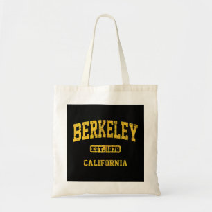 Berkeley California CA Vintage State Athletic Styl Tote Bag