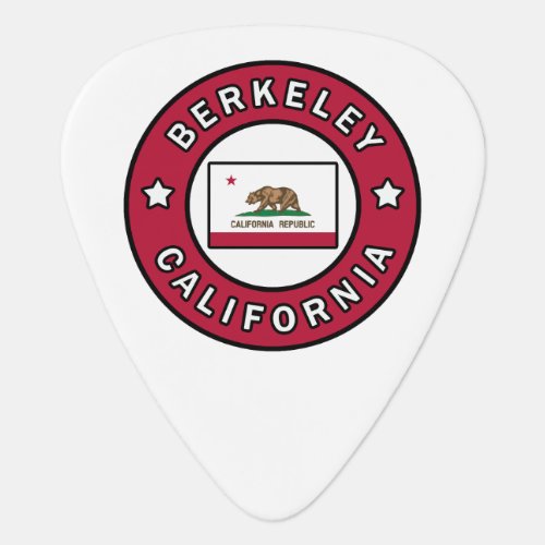Berkeley California Guitar Pick