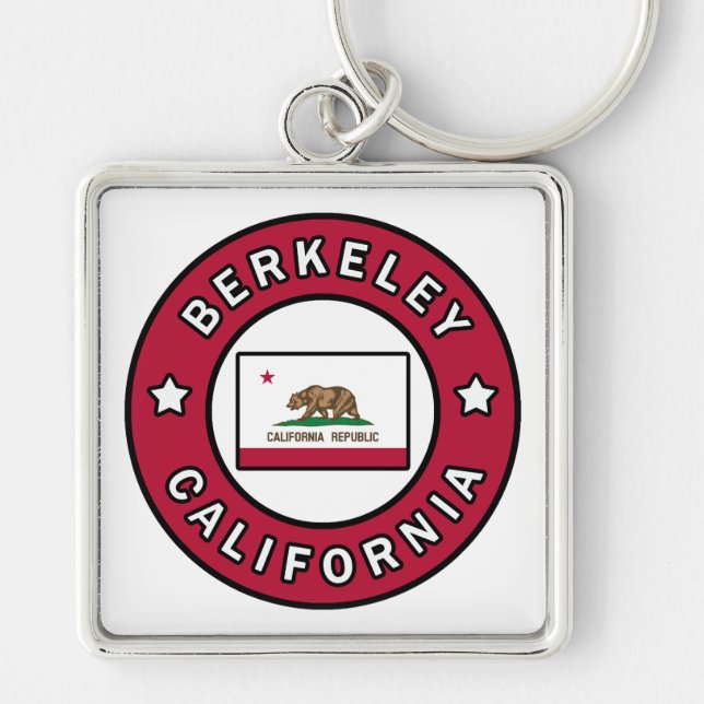 Berkeley California Keychain (Front)