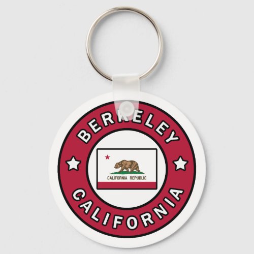 Berkeley California Keychain