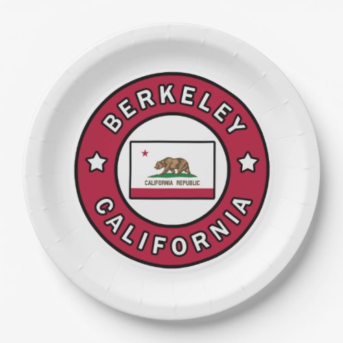 Berkeley California Paper Plates