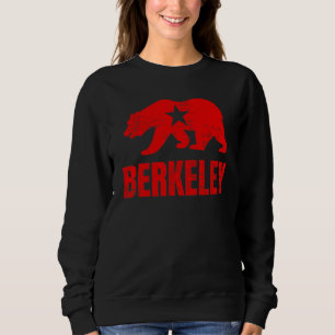 Berkeley California Republic Bear Distressed Vinta Sweatshirt